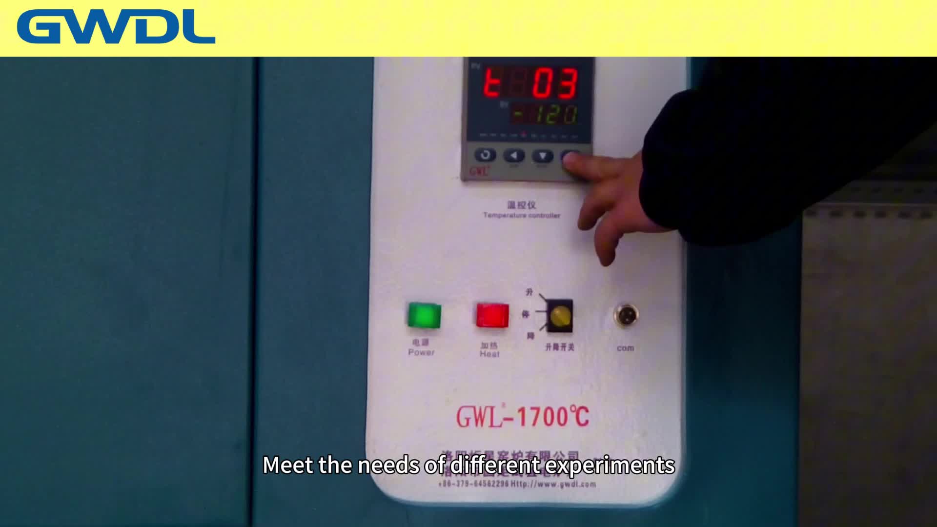 1700-degree experimental lifting high-temperature resistance furnace