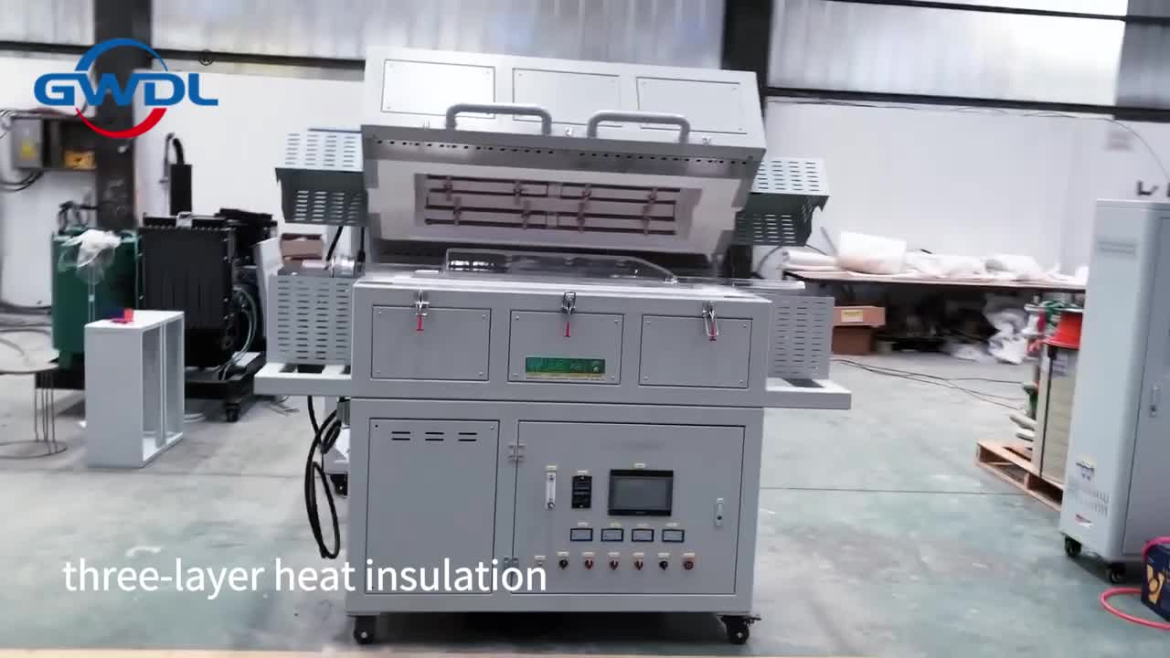 1100-degree vacuum atmosphere tube furnace