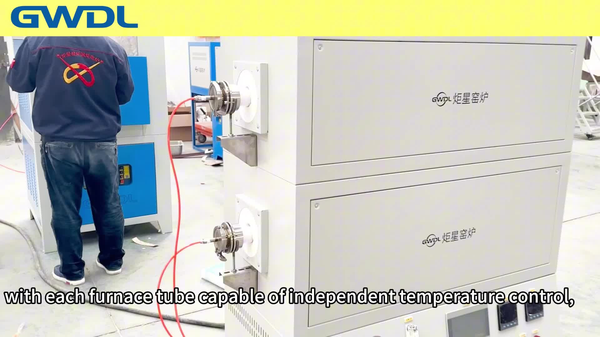 Dual-tube tube furnace
