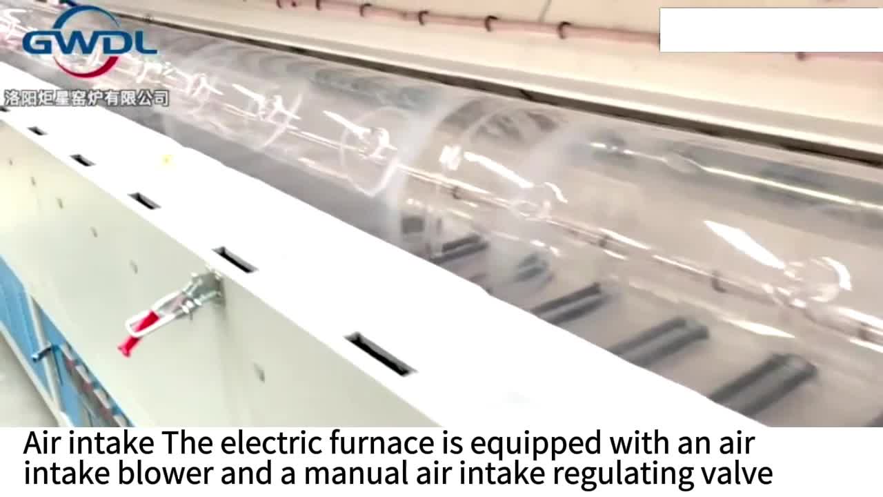 high-purity powder calcination rotary furnace
