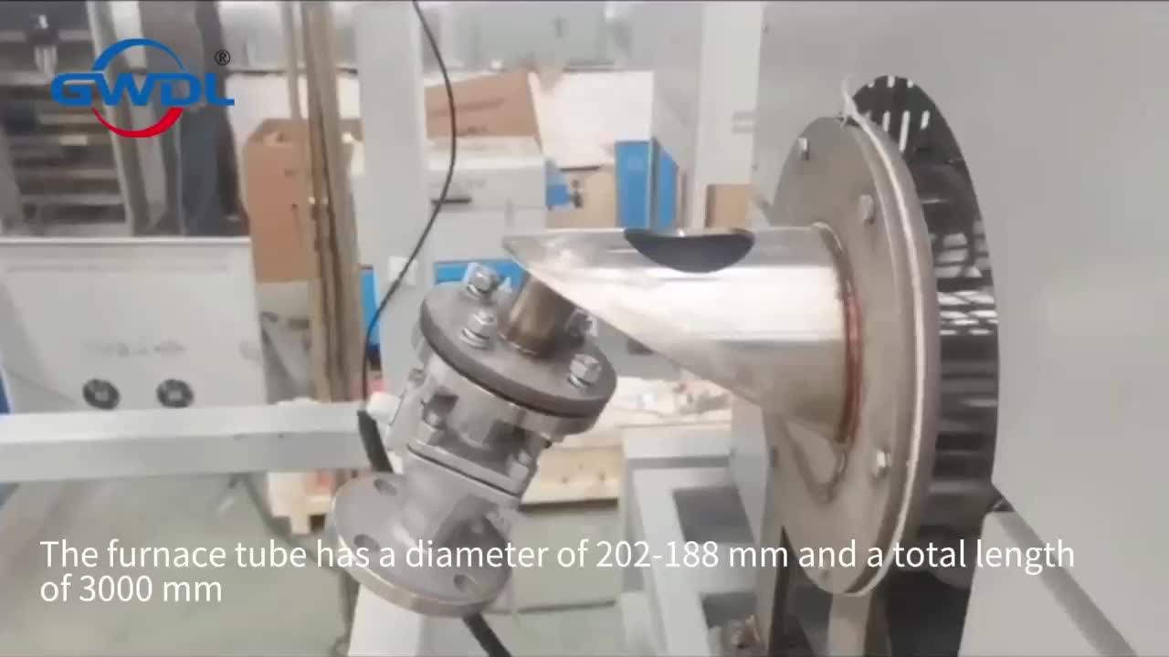 1400-degree continuous production type rotary furnace